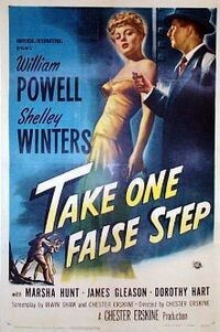 Take One False Step DVD - (1949) - William Powell, Shelley Winters