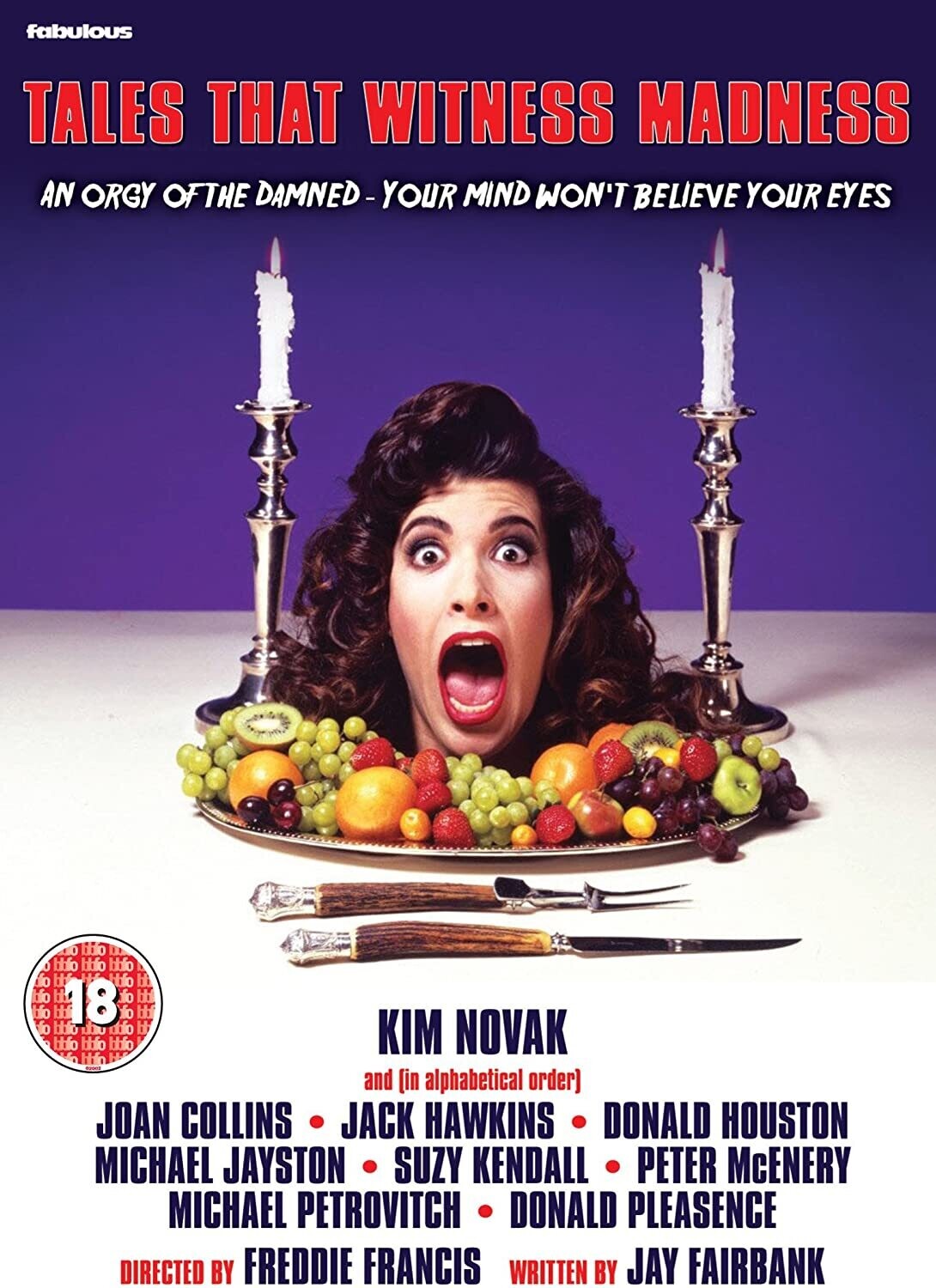 Tales That Witness Madness DVD - (1973) - Donald Pleasence, Joan Collins, Kim Novak, Jack Hawkins​**