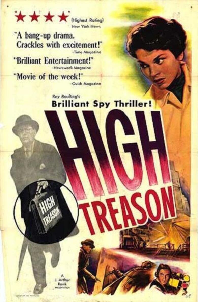 High Treason DVD - (1951) - Liam Redmond, Anthony Bushell, André Morell**