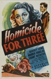 Homicide For Three DVD - (1948) -  Warren Douglas, Audrey Long, Grant Withers, Lloyd Corrigan, Stephanie Bachelor, George Lynn**