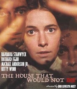 The House That Would Not Die  DVD - (1970) -  Barbara Stanwyck, Richard Egan, Michael Anderson Jr. **