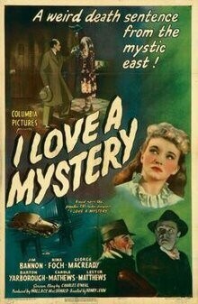 I Love A Mystery DVD - (1945) -  George Macready, Jim Bannon, Nina Foch**