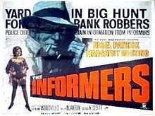 The Informers DVD - (1963) - Nigel Patrick, Margaret Whiting, Katherine Woodville, Colin Blakely, Derren Nesbitt, Harry Andrews**