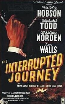The Interruption Journey DVD - (1949) - Richard Todd, Valerie Hobson, Christine Norden, Tom Walls**