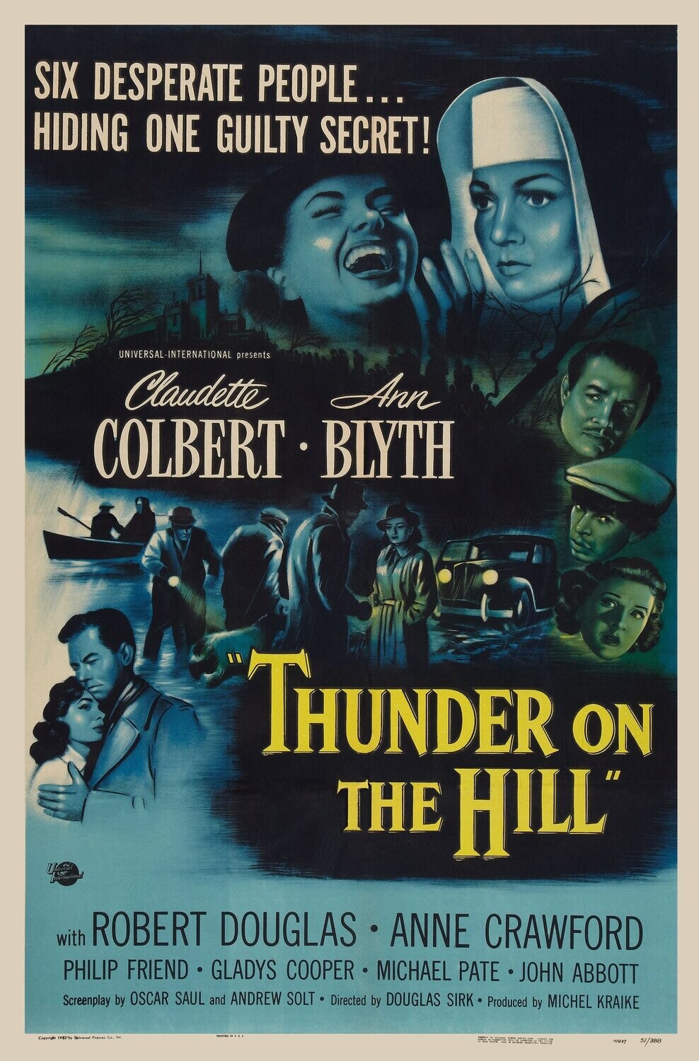 Thunder On The Hill DVD - (1951) - Claudette Colbert, Ann Blyth​