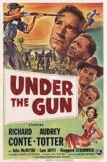 Under The Gun DVD - (1951) -  Richard Conte, Audrey Totter**