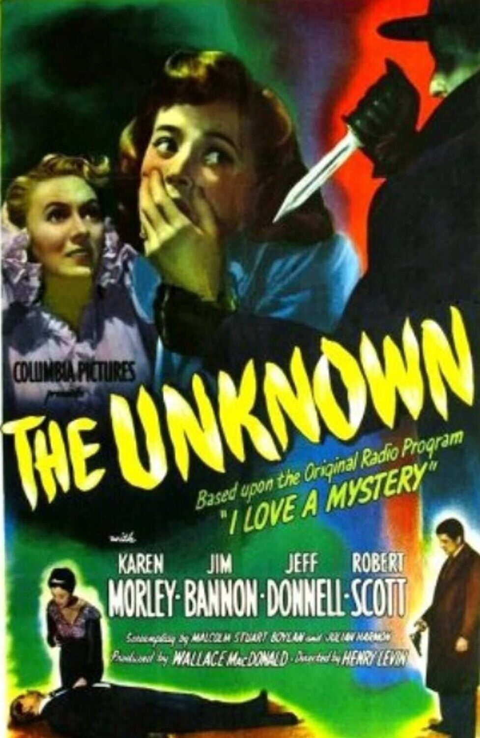 The Unknown Man DVD - (1951) -Walter Pidgeon, Ann Harding, Barry Sullivan​