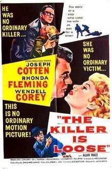 The Killer Is Loose DVD - (1956) - ​ Joseph Cotten, Rhonda Fleming, Wendell Corey