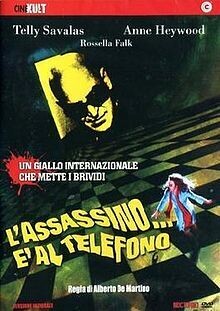 The Killer Is On The Phone DVD - (1972) -Telly Savalas, Anne Heywood, Osvaldo Ruggieri, Giorgio Piazza