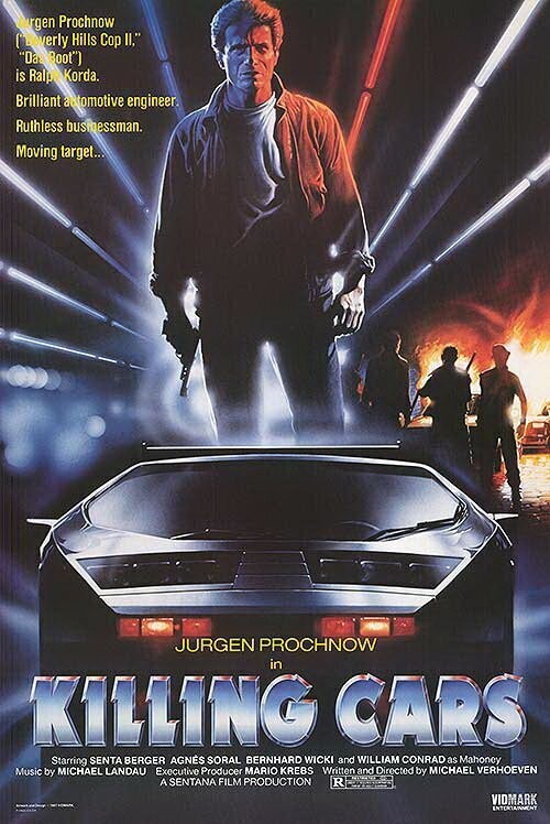 Killing Cars DVD - (1986) - Jürgen Prochnow, Senta Berger, Agnès Soral