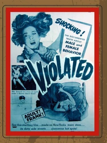 Violated DVD - (1953) - William Holland,Lili Dawn, Mitchell Kowall **