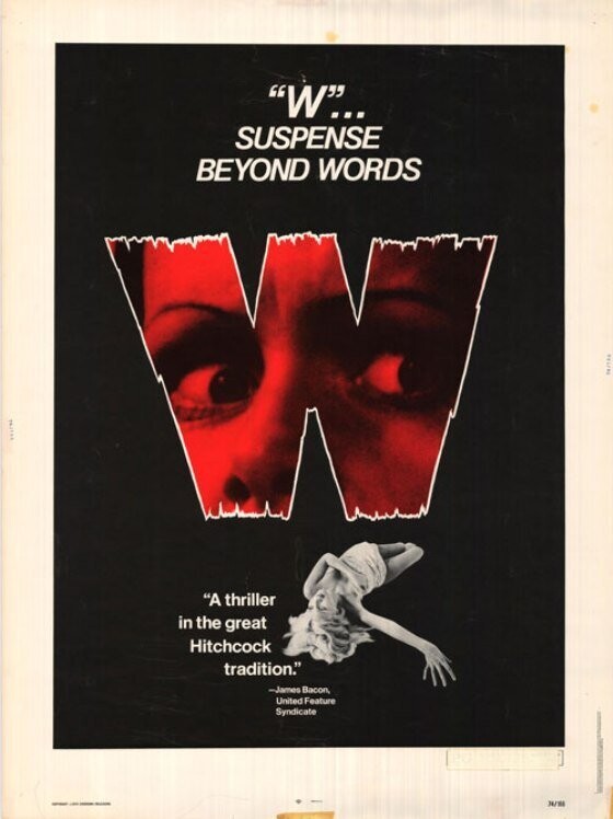 W DVD - (1974) - Twiggy, Dirk Benedict, Michael Witney, Eugene Roche, John Vernon, Michael Conrad
