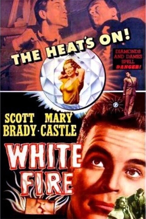 White Fire DVD - (1953) - Scott Brady, Mary Castle**