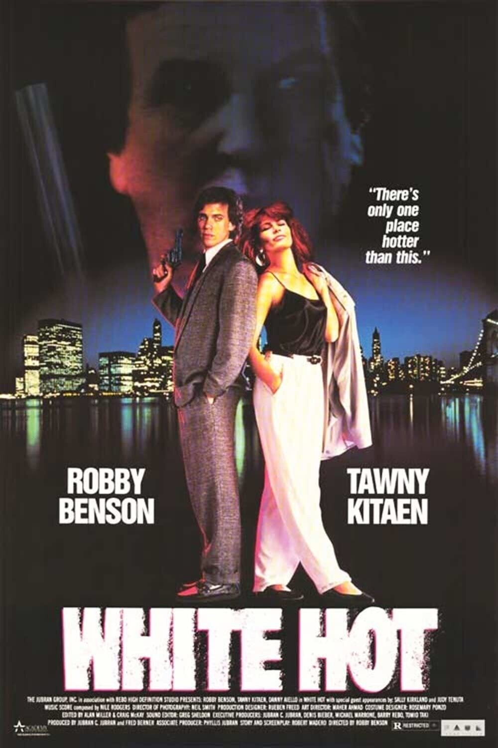 White Hot DVD - (1989) -Robby Benson Tawny Kitaen Danny Aiello Kevin Gray Anna Levine Sally Kirkland Antonia Rey