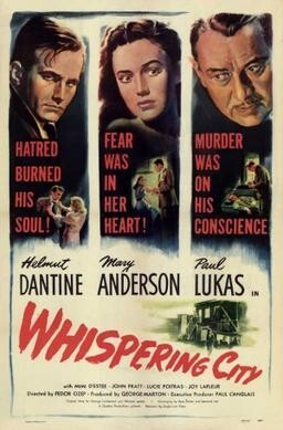 Whispering City DVD - (1947) -  Paul Lukas, Mary Anderson, Helmut Dantine**