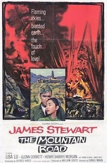 The Mountain Road  - DVD - (1960) - James Stewart, Lisa Lu, Glenn Corbett