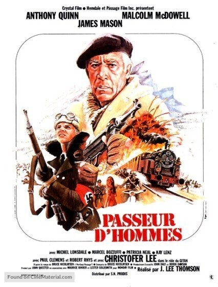 The Passage DVD - (1979) - Anthony Quinn, James Mason, Malcolm McDowell, Patricia Neal, Kay Lenz, Michael Lonsdale, Marcel Bozzuffi, Paul Clemens, Robert Rhys, Christopher Lee