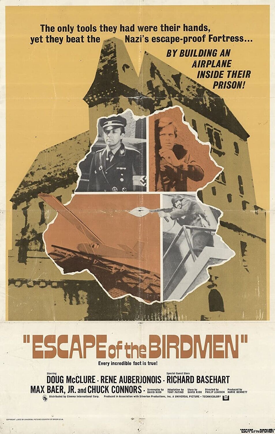 The Birdman DVD - (1971) -Doug McClure