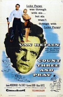 Count Three And Pray DVD - (1955) - Van Heflin