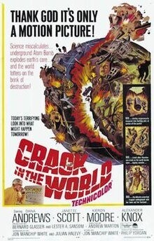 Crack In The World  DVD - (1965) - Dana Andrews, Janette Scott, Kieron Moore, Alexander Knox