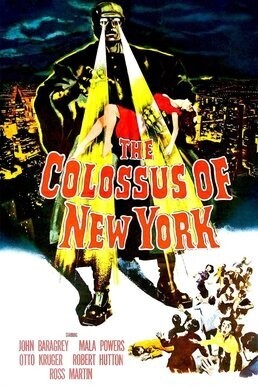 The Colossus Of New York DVD - (1958) -Ross Martin, Otto Kruger, John Baragrey, Mala Powers, Charles Herbert