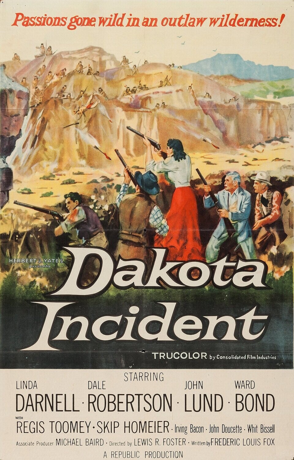 Dakota Incident DVD - (1956) - Linda Darnell, Dale Robertson, John Lund, Ward Bond