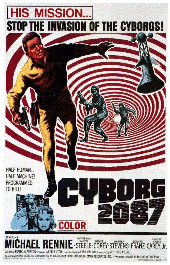 Cyborg 2087 DVD - (1966) - Michael Rennie, Karen Steele, Wendell Corey, Warren Stevens