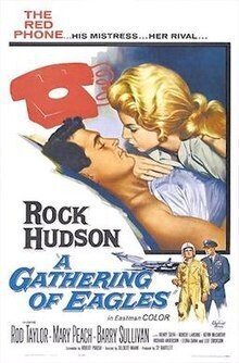 A Gathering Of Eagle  DVD - (1963) - Rock Hudson, Rod Taylor, Mary Peach, Barry Sullivan ++