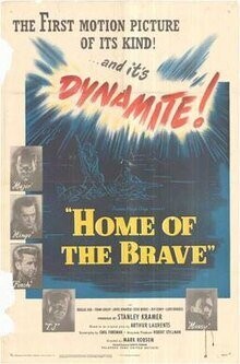 Home Of The Brave  DVD - (1949) - Douglas Dick, Frank Lovejoy, James Edwards, Steve Brodie, Jeff Corey, Lloyd Bridges