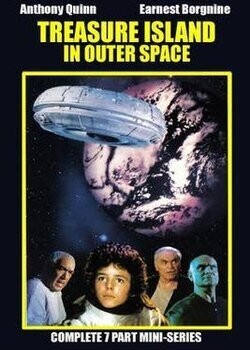 Treasure Island In Outer Space DVD - (1987) - Itaco Nardulli, Anthony Quinn, Ernest Borgnine, David Warbeck++