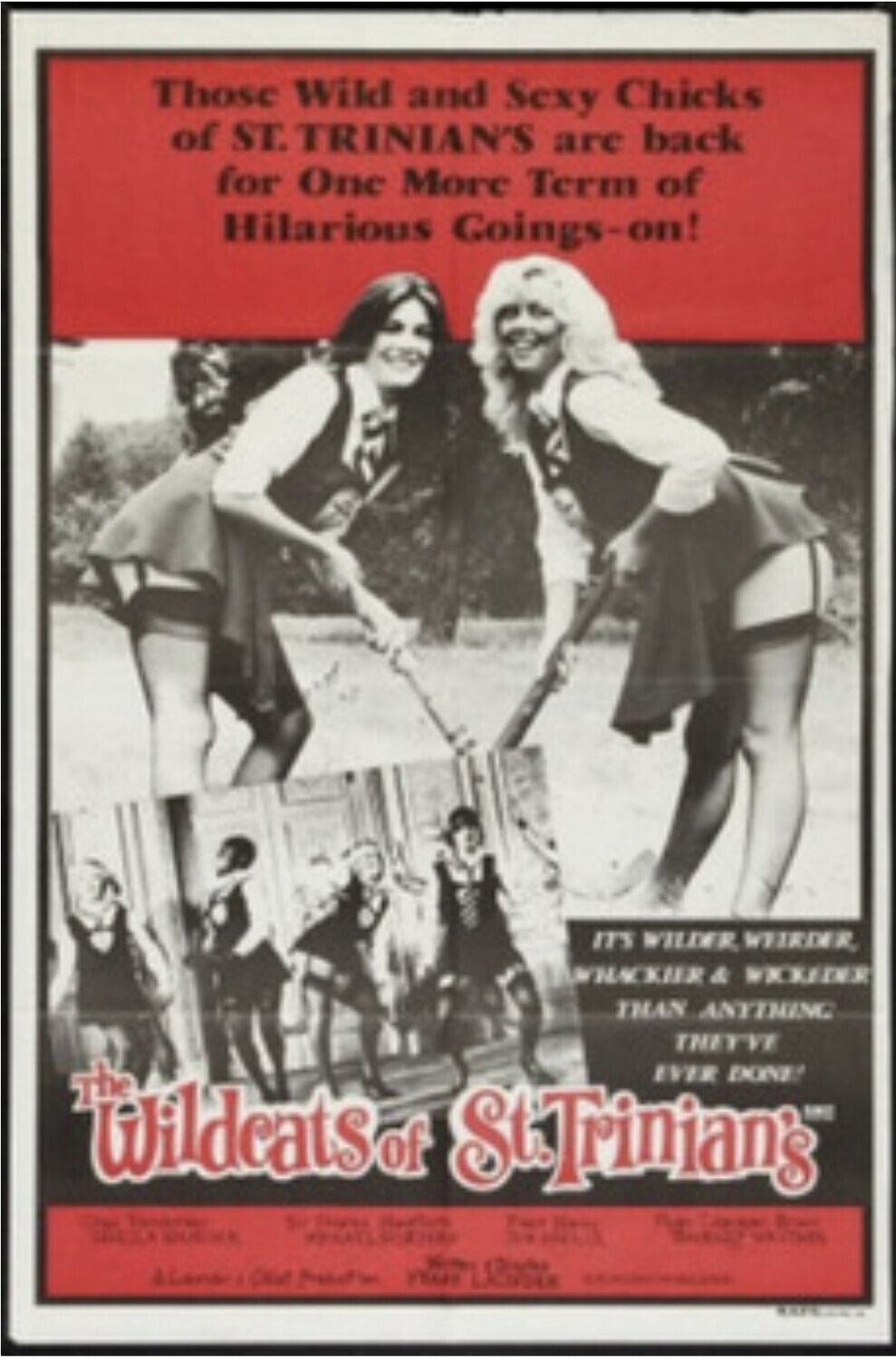 The Wildcats Of St Trinians DVD - (1979) - Sheila Hancock, Michael Hordern, Joe Melia, Thorley Walters, Rodney Bewes, Maureen Lipman, Julia McKenzie, Rosalind Knight, Ambrosine Phillpotts