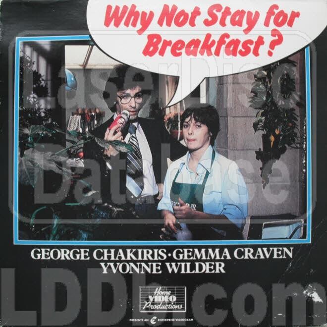 Why Not Stay For Breakfast? DVD - (1979) - George Chakiris, Gemma Craven, Yvonne Wilder