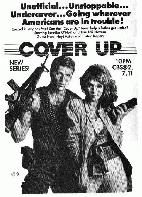 Cover Up Complete Series DVD - (1984-1985) - Jennifer O'Neill, Jon-Erik  Hexum, Antony Hamilton