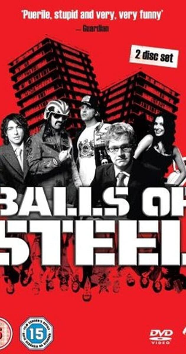 Balls Of Steel Complete Series 1,2,3 DVD - (2005-2008) - Presented By - Mark Dolan