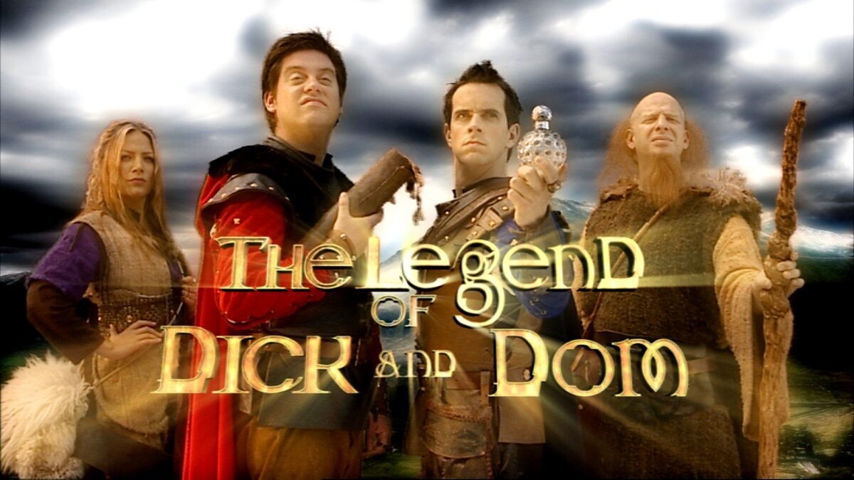 The Legend Of Dick And Dom Complete Series 1,2,3 DVD - ( 2009-2011) -  Dominic Wood, Richard McCourt, Steve Furst, Chloe Bale, Terry Jones, Dave Chapman, Ian Kirkby