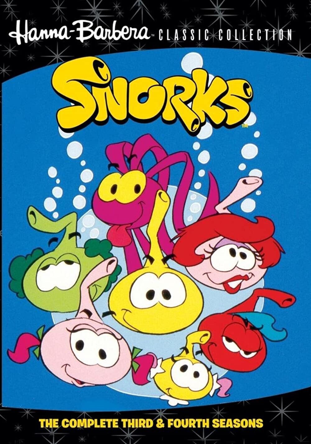 Snorks Complete Series 1,2,3, 4 DVD - ( 1984-1988) - Michael Bell, Nancy Cartwright, Barry Gordon