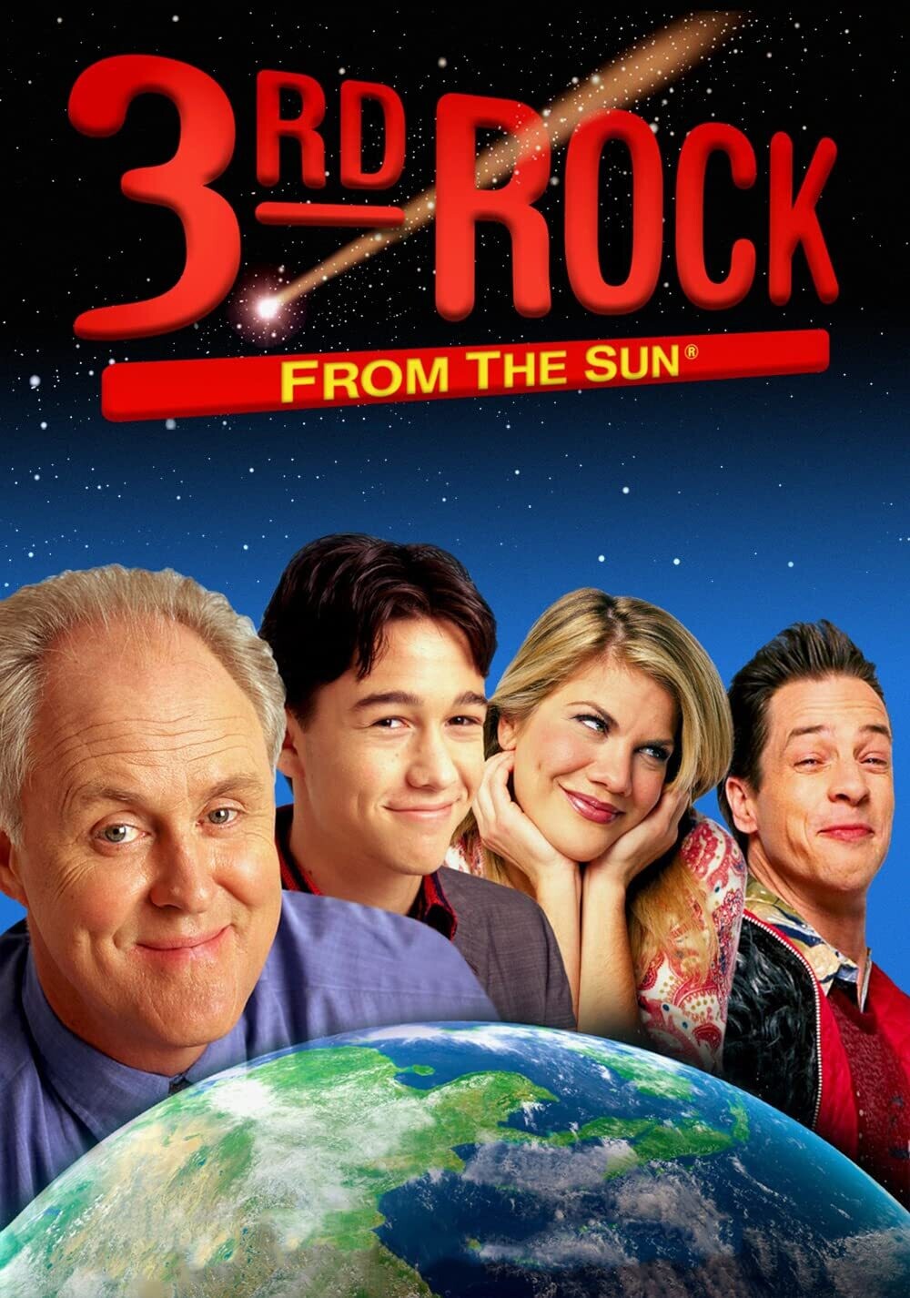 3rd Rock From The Sun The Complete Collection DVD - (1996) -  John Lithgow, Kristen Johnston, French Stewart, Joseph Gordon-Levitt, Jane Curtin, Simbi Khali, Elmarie Wendel, Wayne Knight*