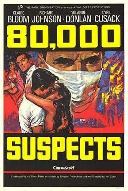 80,000 Suspects DVD - (1963) - Claire Bloom, Richard Johnson, Yolande Donlan, Cyril Cusack