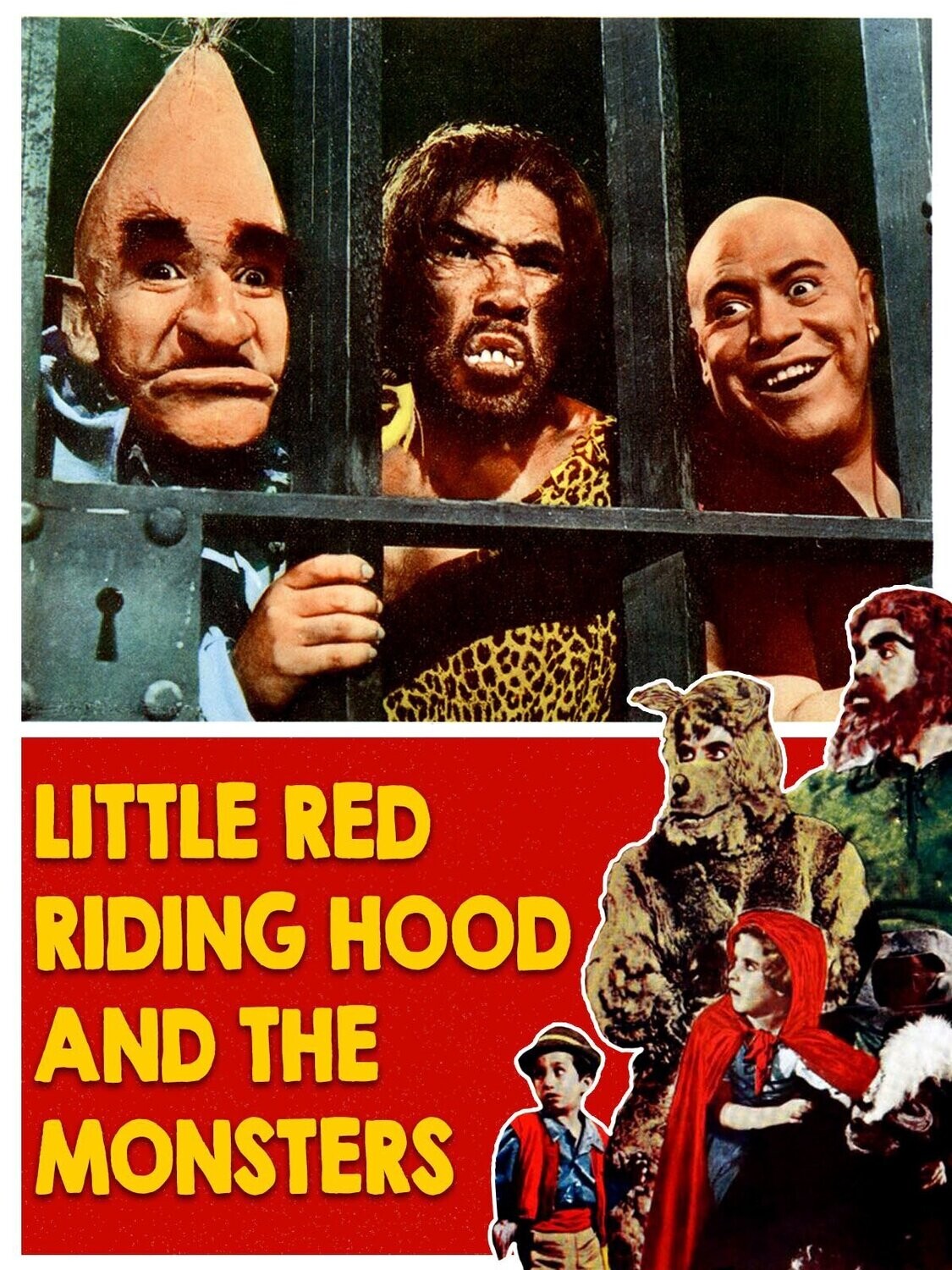Little Red Riding Hood And The Monsters DVD - (1962) - José Elías Moreno, Manuel Valdés, Ofelia Guilmáin **