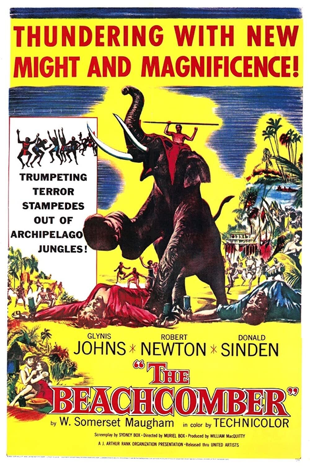 The Beachcomber DVD - (1954) - Donald Sinden, Glynis Johns, Robert Newton, Paul Rogers, Donald Pleasence, Michael Hordern