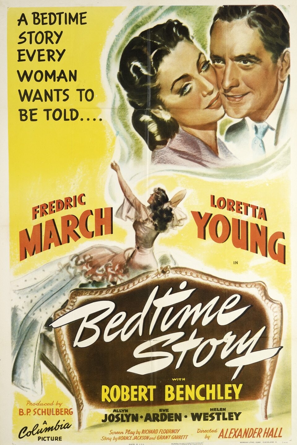 Bedtime Story DVD - (1941) - Fredric March, Loretta Young, Robert Benchley
