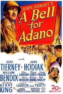 A Bell For Adano DVD - (1945) - Gene Tierney, John Hodiak, William Bendix