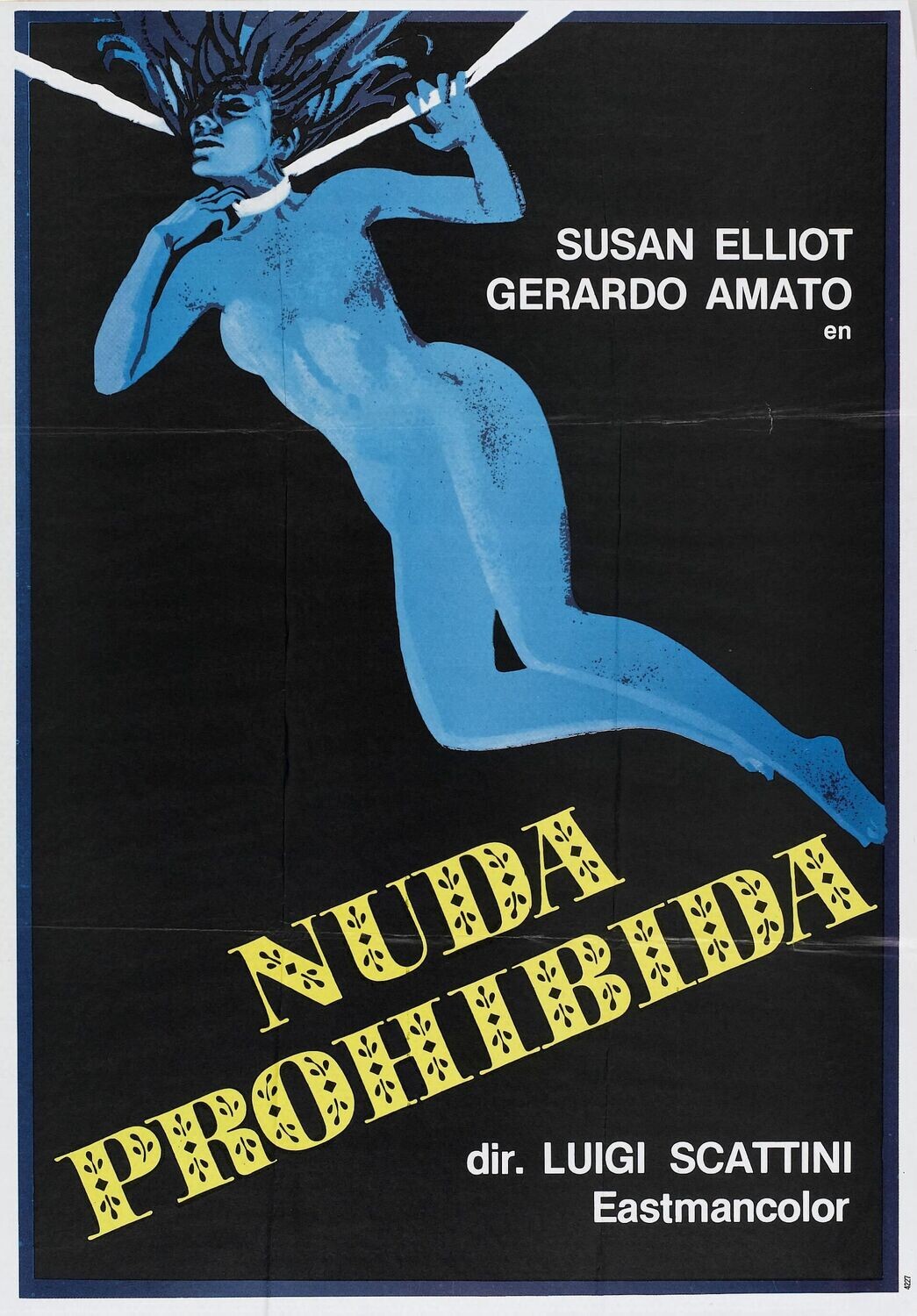 Blue Nude DVD - (1977) - Gerardo Amato, Susan McBain, Giacomo Rossi Stuart