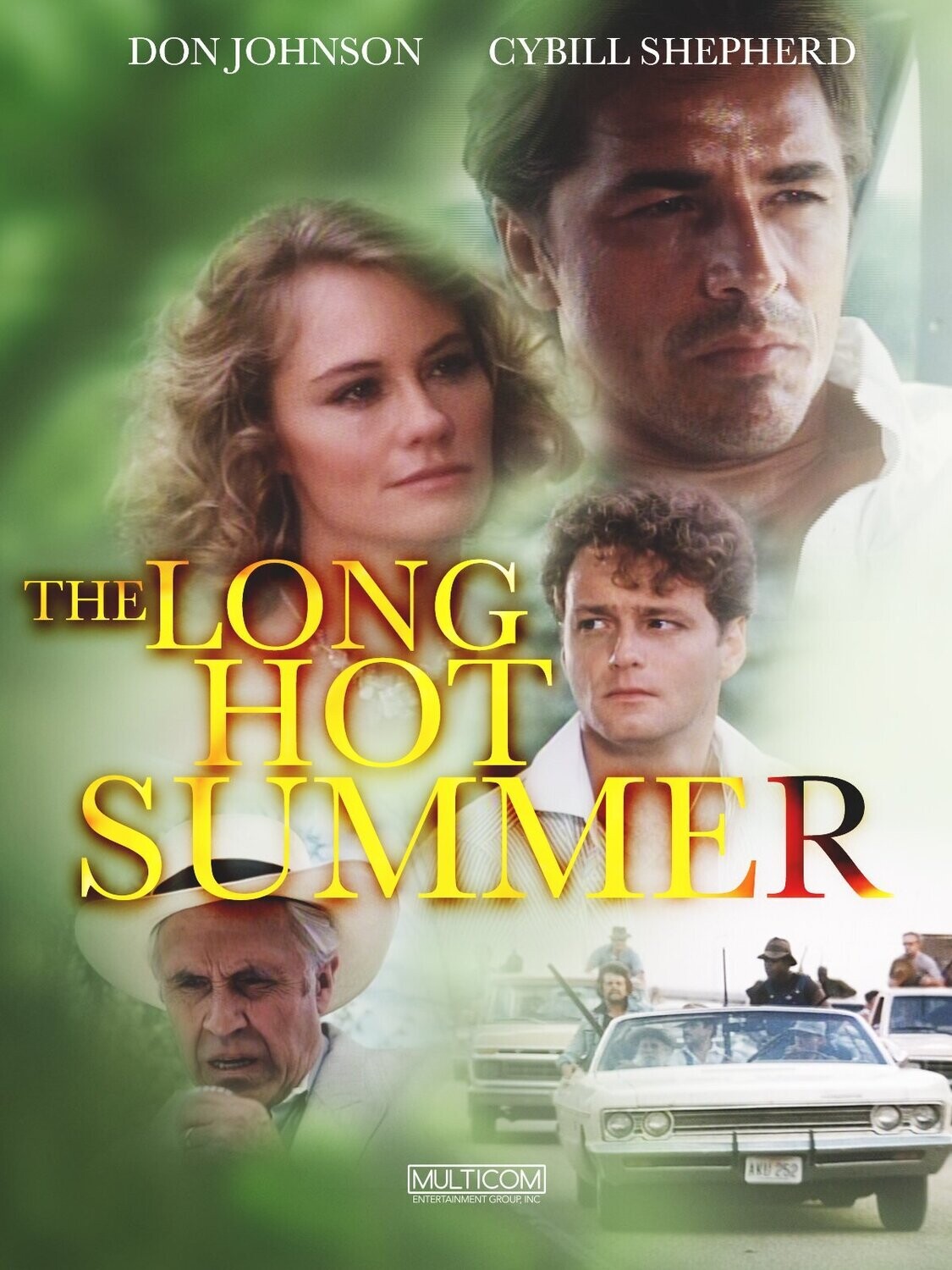 The Long Hot Summer DVD - (1985) - Don Johnson, Jason Robards, Judith Ivey, Cybill Shepherd, William Russ