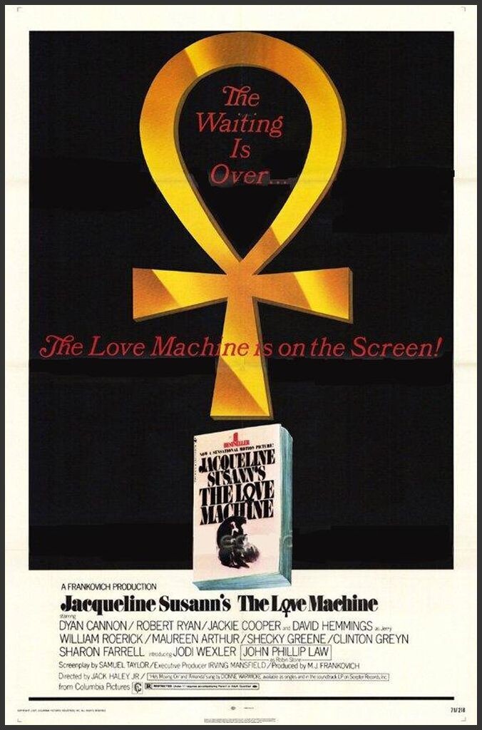 The Love Machine DVD - (1971) - John Phillip Law, Dyan Cannon, Robert Ryan, Jackie Cooper, David Hemmings**