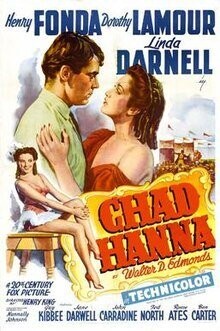 Chad Hanna DVD - (1940) -  Henry Fonda, Dorothy Lamour, Linda Darnell**