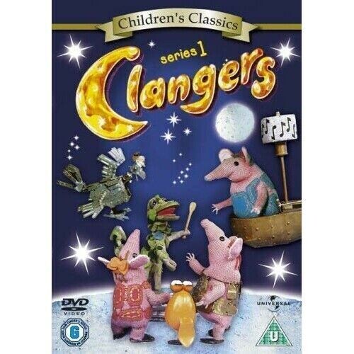 The Clangers Complete Series 1 DVD - (1969-1970) - Narrated by - Oliver Postgate****