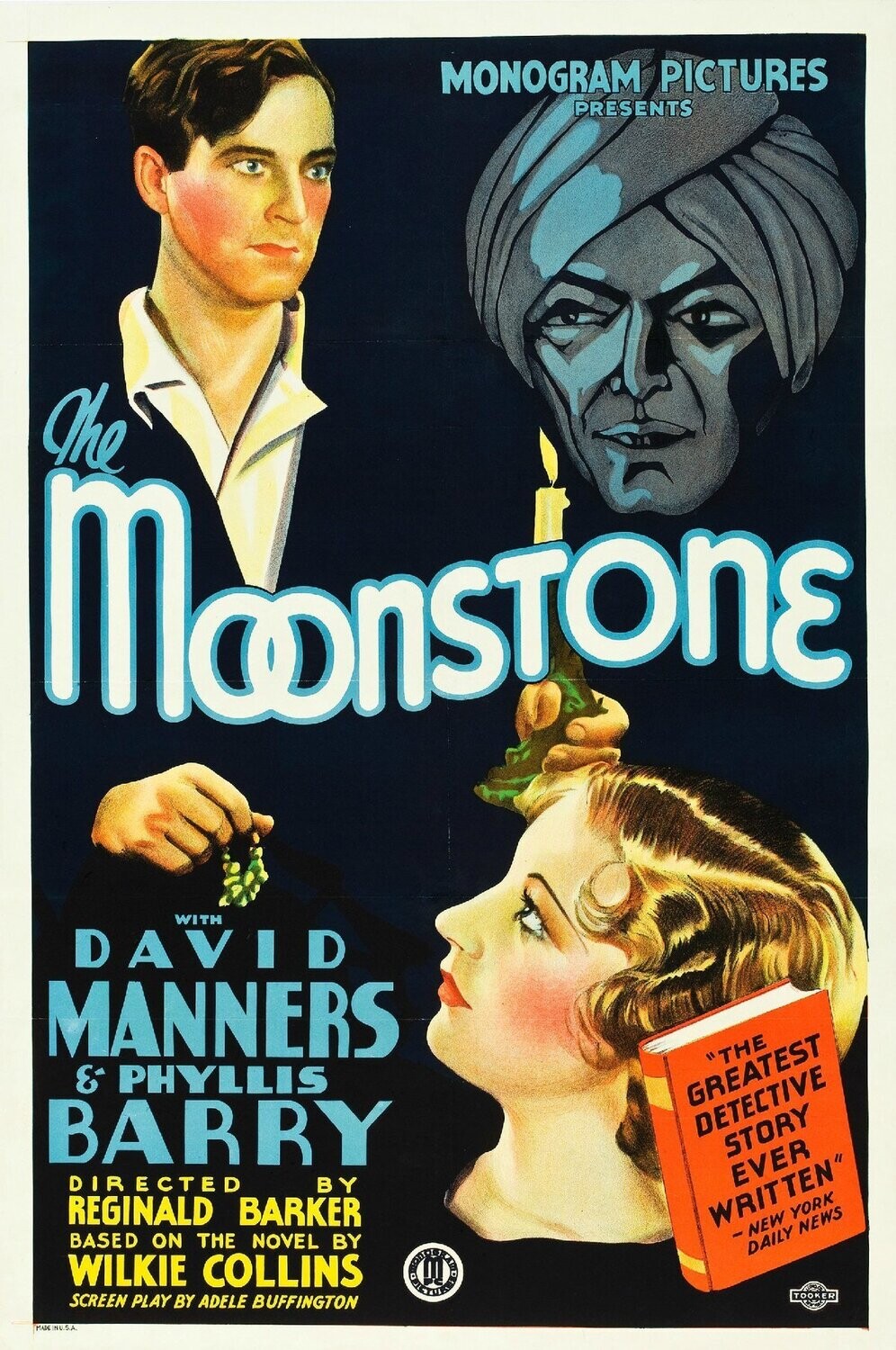 The moonstone DVD - (1934) - David Manners, Phyllis Barry**