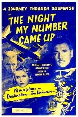 The Night My Number Came Up DVD - (1955) - Michael Redgrave, Sheila Sim, Alexander Knox, Denholm Elliott**