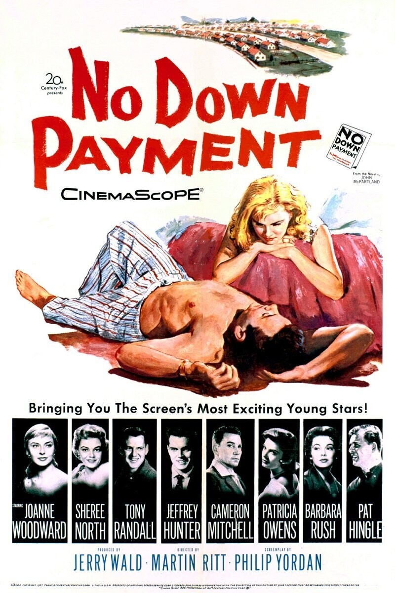 No Down Payment DVD - (1957) - Joanne Woodward, Sheree North, Tony Randall, Jeffrey Hunter, Cameron Mitchell